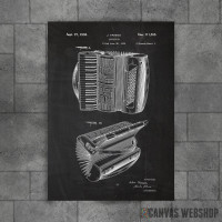 1938 Accordion - Patent Drawing
