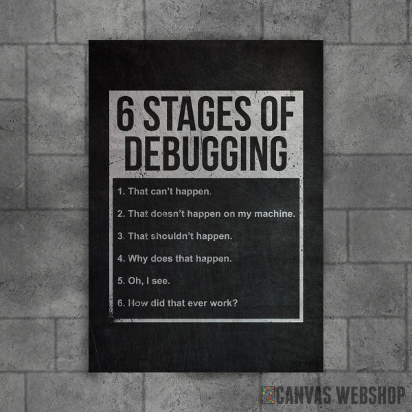 6 Stages Of Debugging