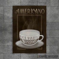 Americano Coffee Sign