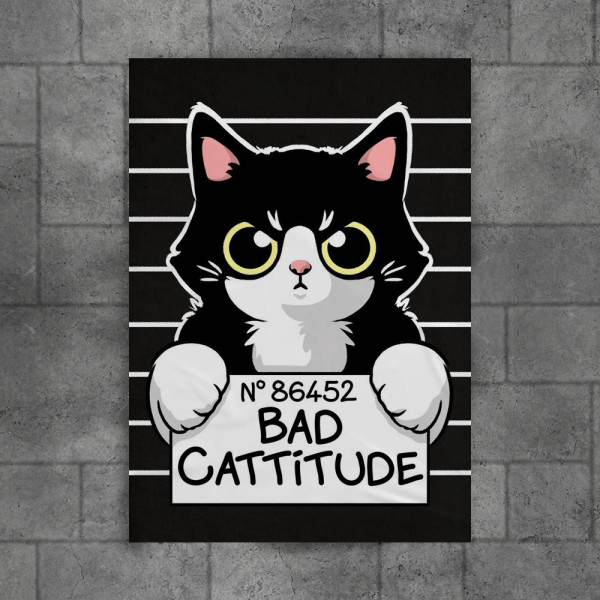 Bad cattitude cat prisoner