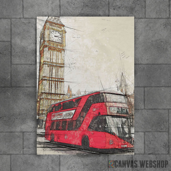 Big Ben and Red Bus Big Ben and Red Bus