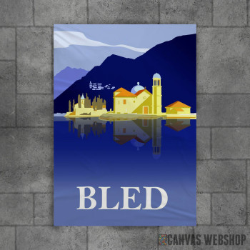 Bled lake water reflection Bled lake water reflection