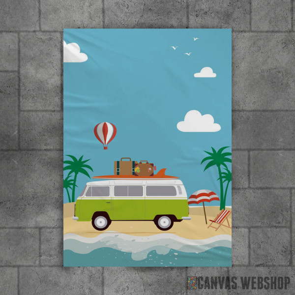 Camping Car At The Beach Camping Car At The Beach