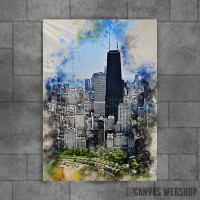 Chicago in Watercolor