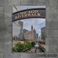 Cikago riverwalk Cikago riverwalk