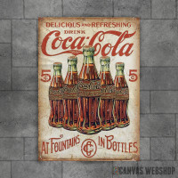 Coca Cola Vintage Sign 20 Coca Cola Vintage Sign 20