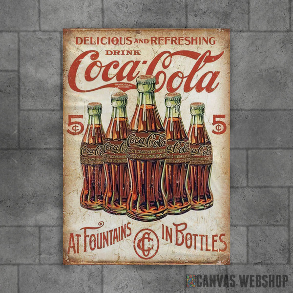 Coca Cola Vintage Sign 20 Coca Cola Vintage Sign 20