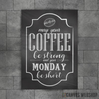 Coffee Strong Quote Coffee Strong Quote