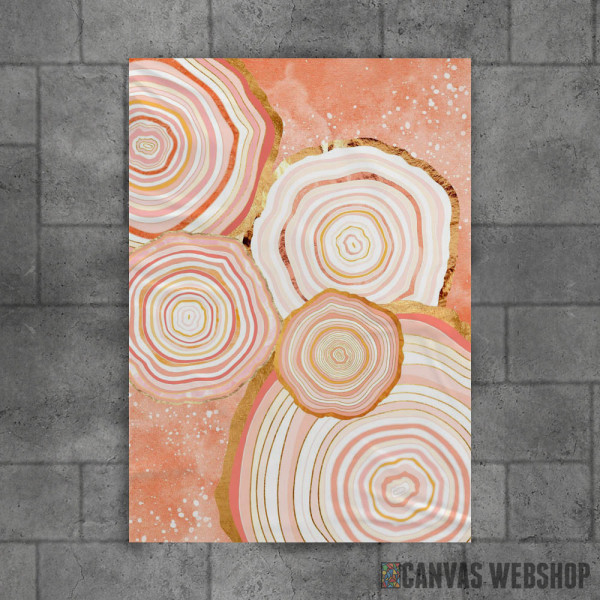 Coral Agate Abstract Coral Agate Abstract