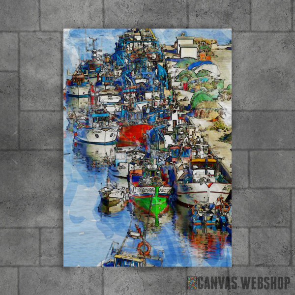 Crowded Sea Port Crowded Sea Port