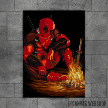 Deadpool campfire Deadpool campfire