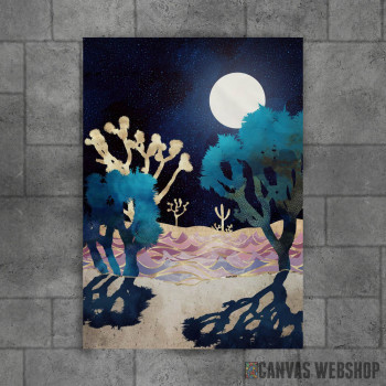 Desert Lake Moonlight Desert Lake Moonlight