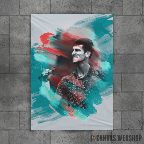 Djokovic Painting Djokovic Painting