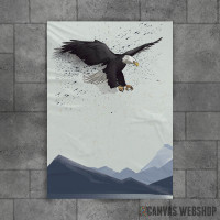 Eagle Bird over Mountains Eagle Bird over Mountains