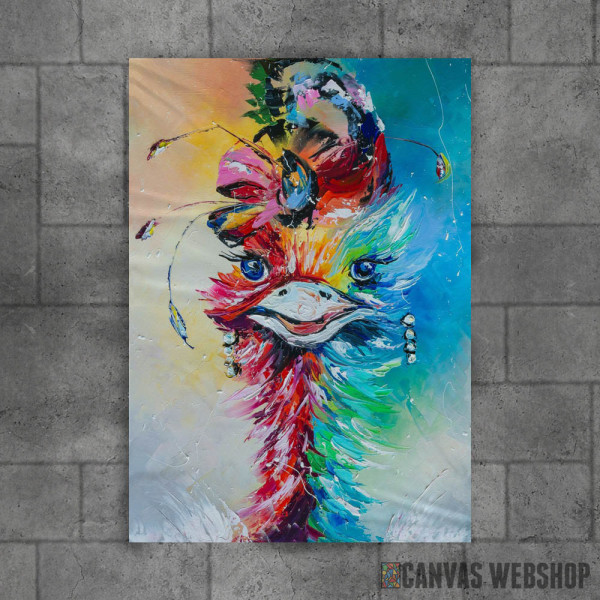 FASHIONABLE OSTRICH