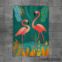 Flamingos Birds on water Flamingos Birds on water