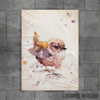Fluffy Le Wren Water Colour Art Fluffy Le Wren Water Colour Art