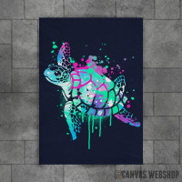 Fluo sea turtle Fluo sea turtle