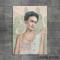 Frida Kahlo in green Frida Kahlo in green