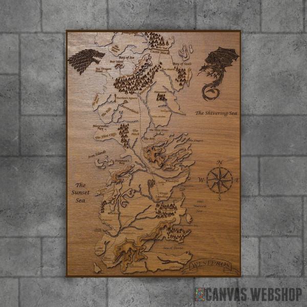 GAME OF THRONES MAP GAME OF THRONES MAP