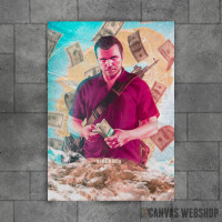 GTA V Michael Poster GTA V Michael Poster