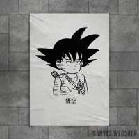 Goku black and white