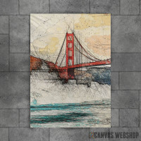 Golden Gate Bridge Waves