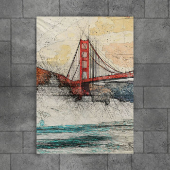 Golden Gate Bridge Waves
