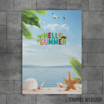 Hello Summer Sandy Beach Hello Summer Sandy Beach