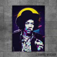 Hendrix neon art