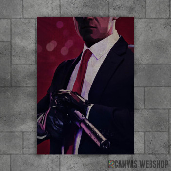 Hitman half face