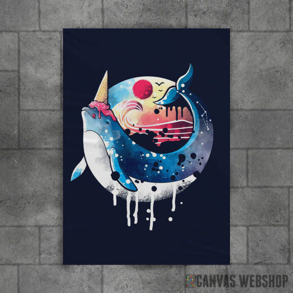 Ice cream narwhale