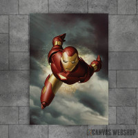 Iron Man flying