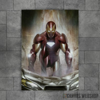 Iron Man landing