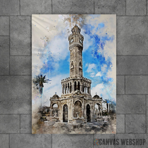Izmir in Watercolor