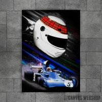 Jackie Stewart F1 Painting
