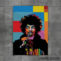 Jimi Hendrix pop art
