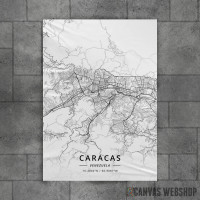 Karakas mapa - white Karakas mapa - white