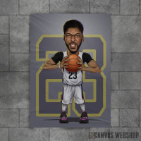 Karikatura Anthony Davis Karikatura Anthony Davis