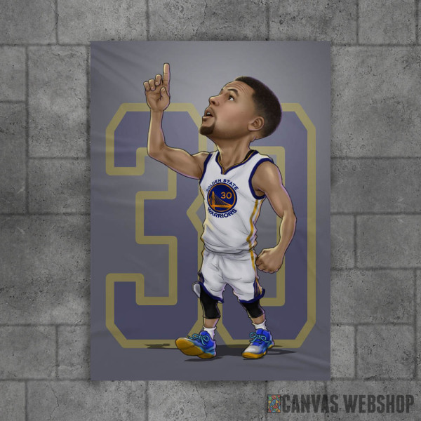 Karikatura Stephen Curry