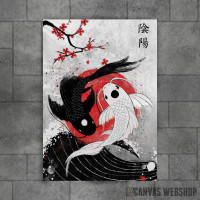 Koi Fish Yin Yang - RubyAr