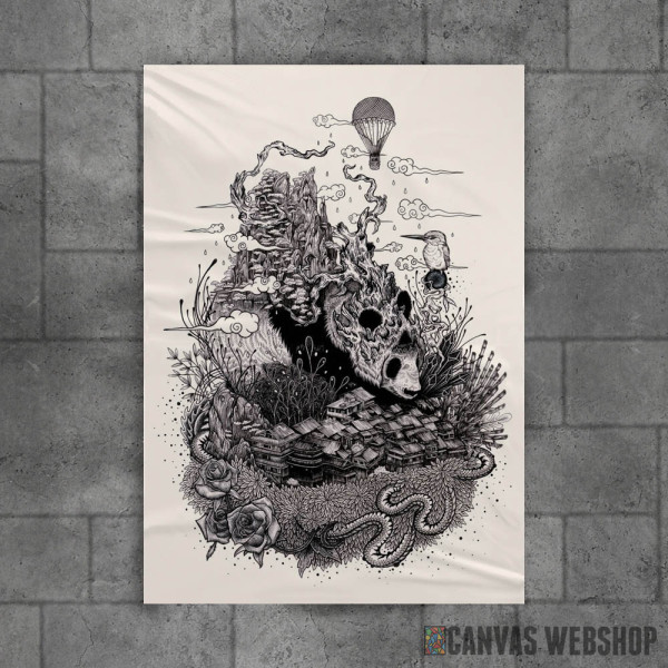Land of the Sleeping Giant (Ink)