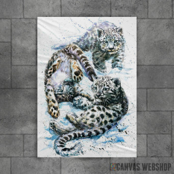 Little snow leopards