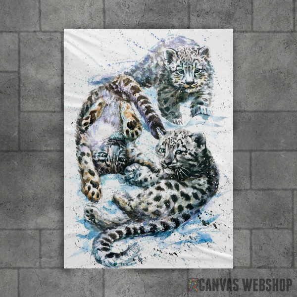 Little snow leopards