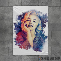 Marilyn Monroe in smoke