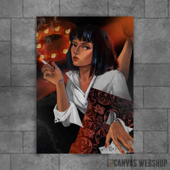 Mia Wallace drawn Mia Wallace drawn