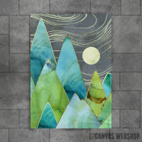 Moonlit Mountains