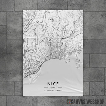 Nica mapa - white Nica mapa - white