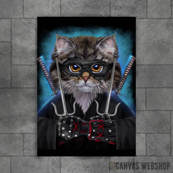 Ninja Cat Japanese Warrior 2