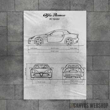 No004 Alfa Romeo 8C Spider No004 Alfa Romeo 8C Spider